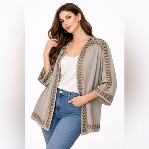 ⭐️ NWT! Forever 21 Beaded Kimono